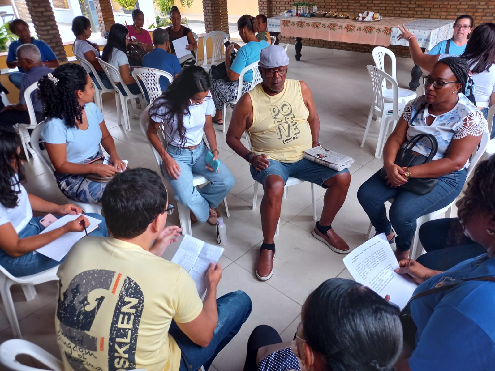 Alunos de Enfermagem da Fadba participam de pré-conferências municipais de saúde em Cachoeira